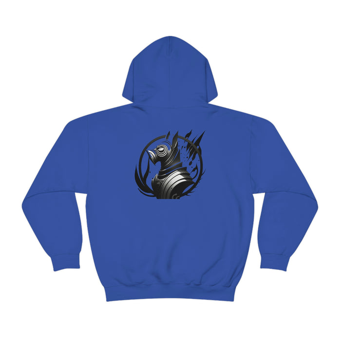 Not Friendly Armor Dog Heavy Blend™ Hoodie (unisex)