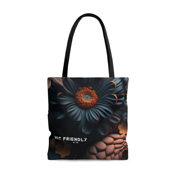 Alien Flower Color Tote Bag by NF