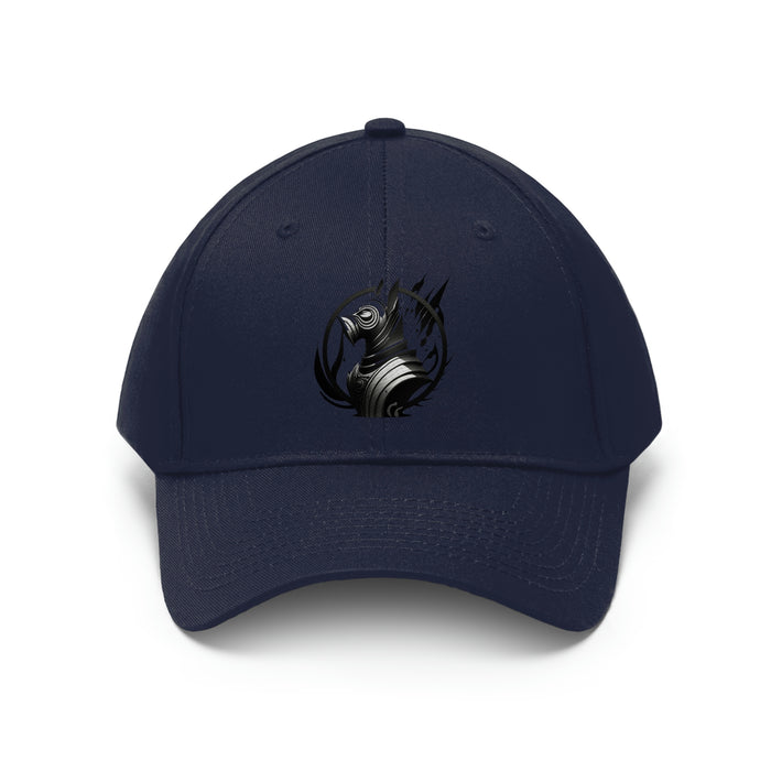 The Not Friendly Logo Armor Dog Premium Twill Cap - unisex