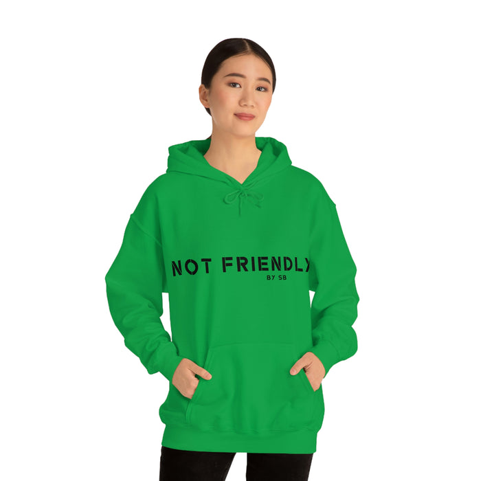 Not Friendly Armor Dog Heavy Blend™ Hoodie (unisex)