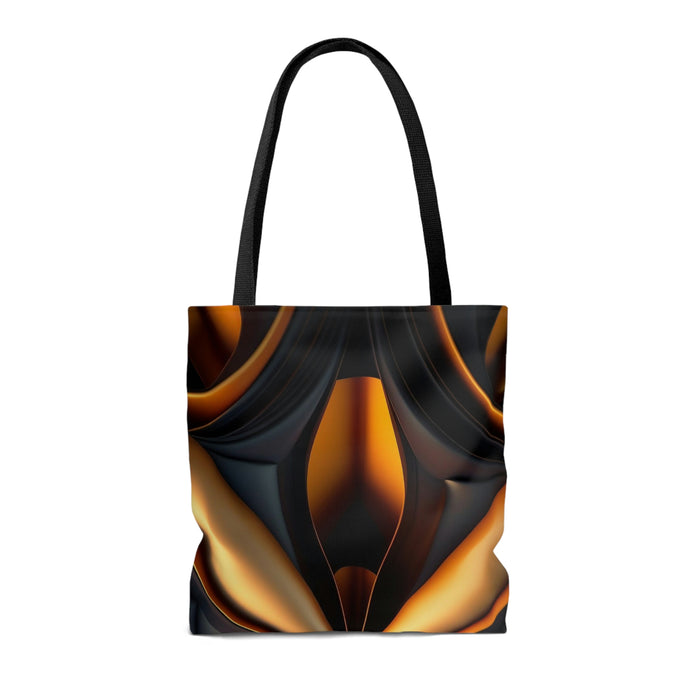 Folded Gold Tote Bag by NF