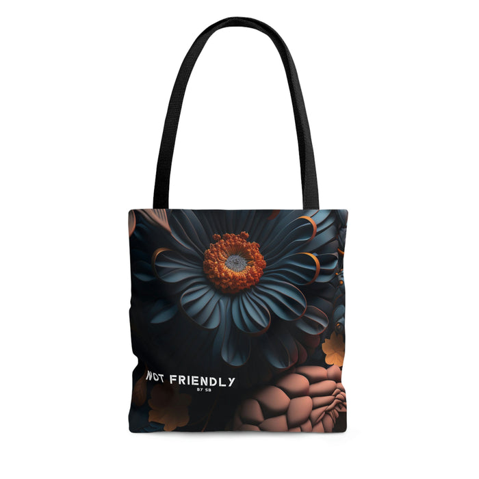 Alien Flower Color Tote Bag by NF