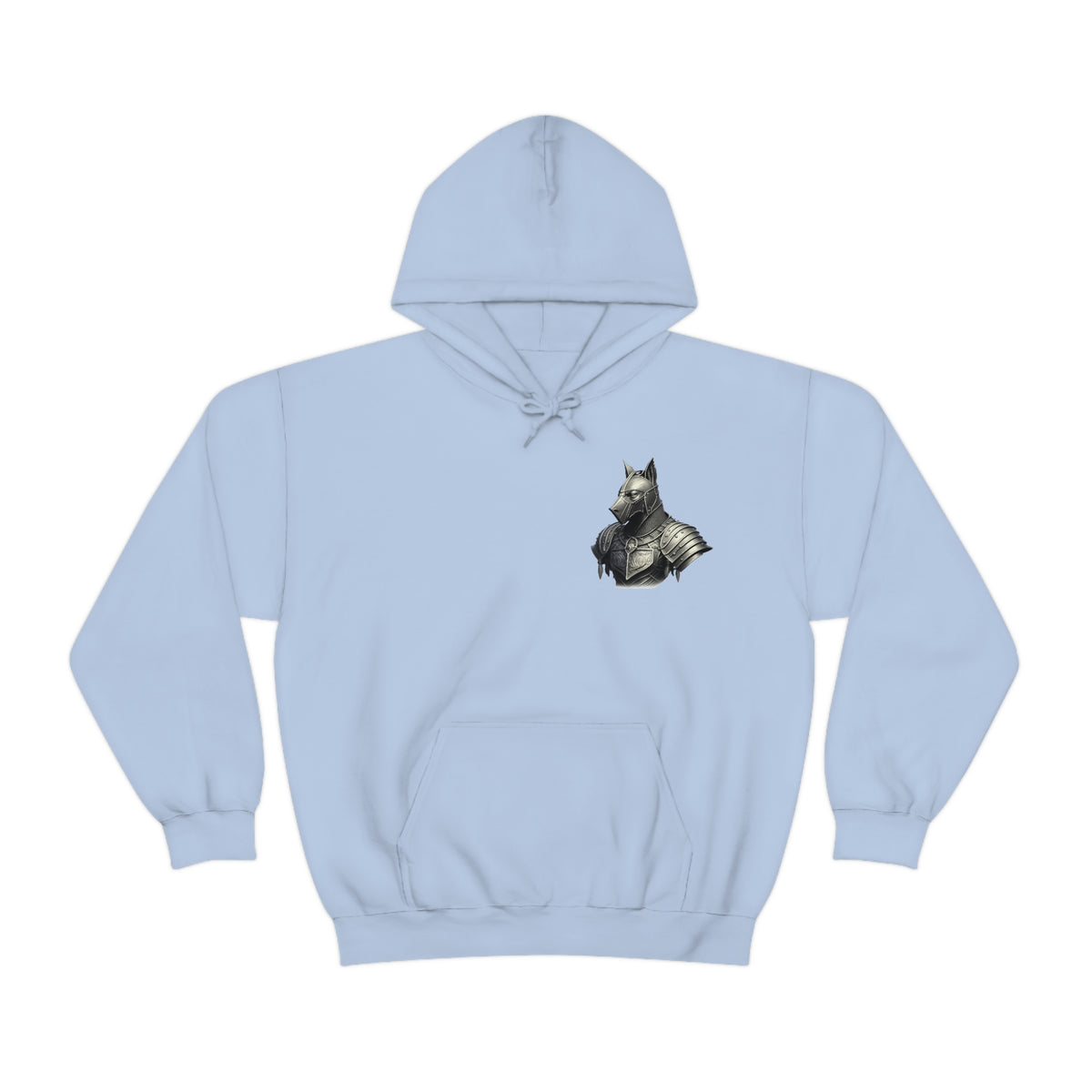 Not Friendly Armored Dog Heavy Blend™ Hoodie (unisex)