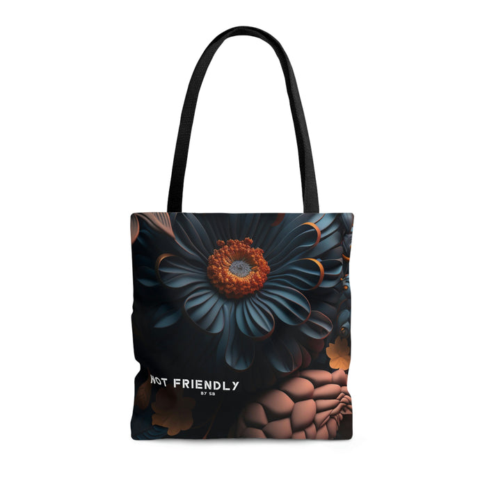 Alien Flower Color Tote Bag by NF