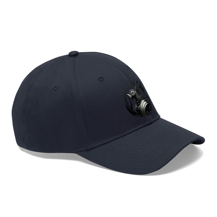 The Not Friendly Logo Armor Dog Premium Twill Cap - unisex