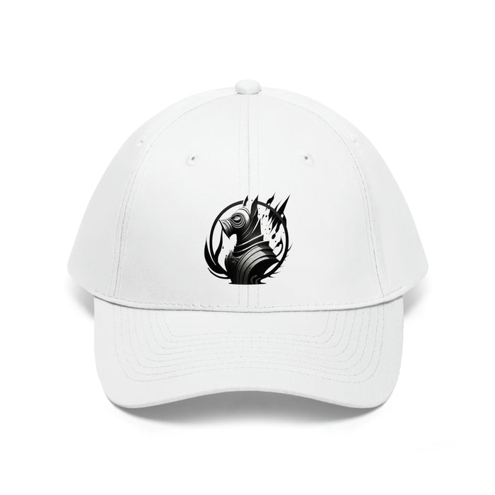 The Not Friendly Logo Armor Dog Premium Twill Cap - unisex