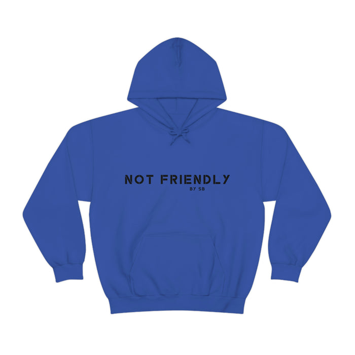 Not Friendly Armor Dog Heavy Blend™ Hoodie (unisex)