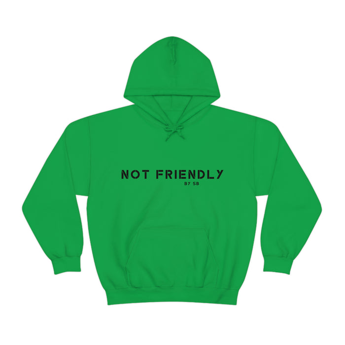 Not Friendly Armor Dog Heavy Blend™ Hoodie (unisex)