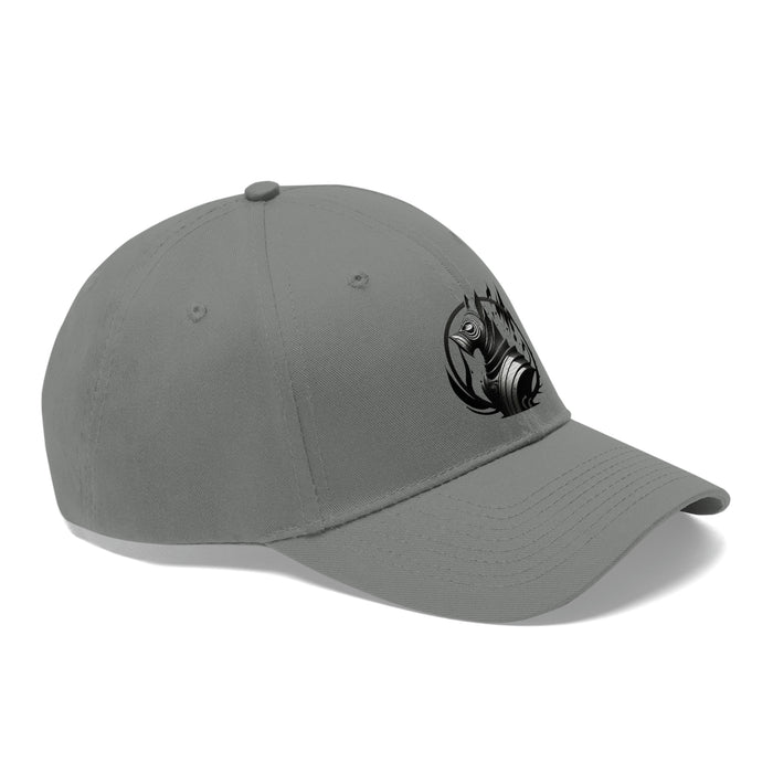 The Not Friendly Logo Armor Dog Premium Twill Cap - unisex