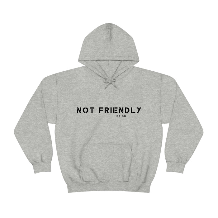 Not Friendly Armor Dog Heavy Blend™ Hoodie (unisex)