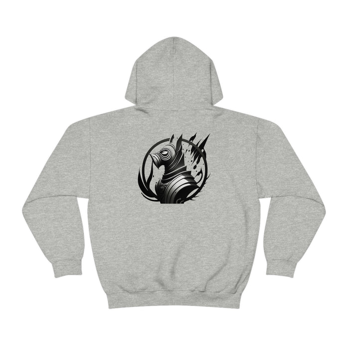 Not Friendly Armor Dog Heavy Blend™ Hoodie (unisex)