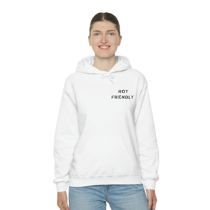 Not Friendly Heavy Blend™ Hoodie (unisex)