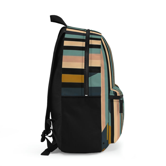 Lined Chaos Backpack - pattern only