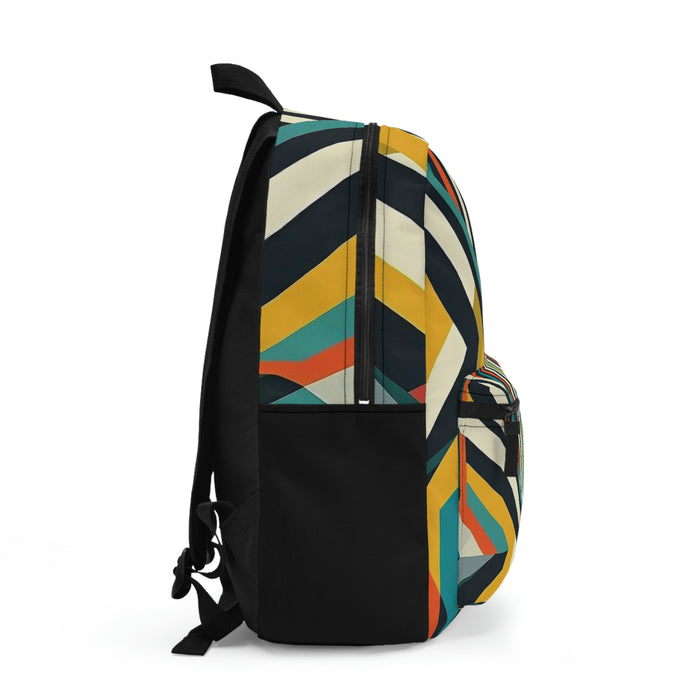 Color Chaos Backpack - pattern only