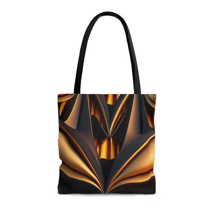 Folded Gold Tote Bag by NF