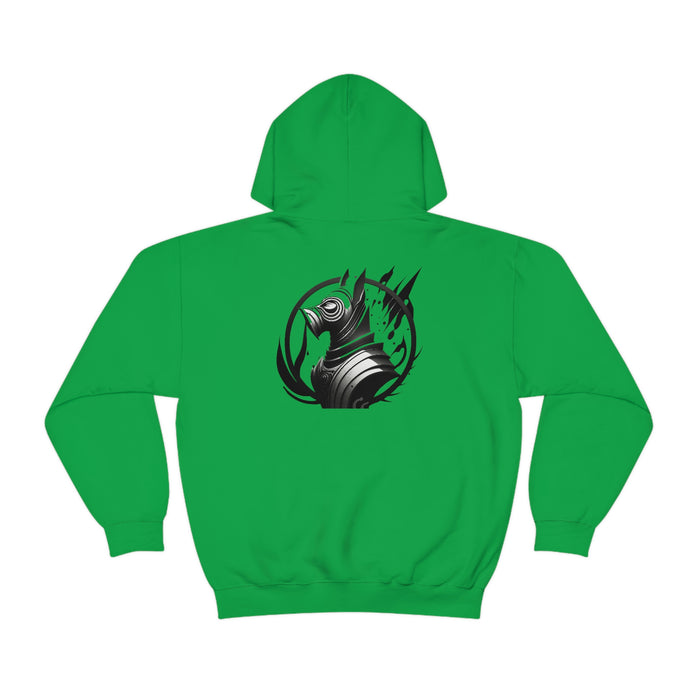 Not Friendly Armor Dog Heavy Blend™ Hoodie (unisex)