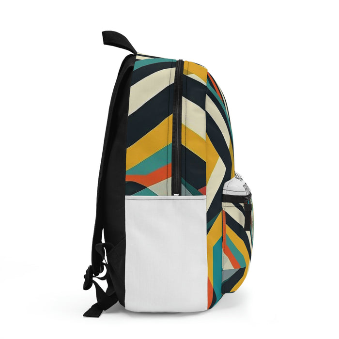 Color Chaos Not Friendly Flap Backpack