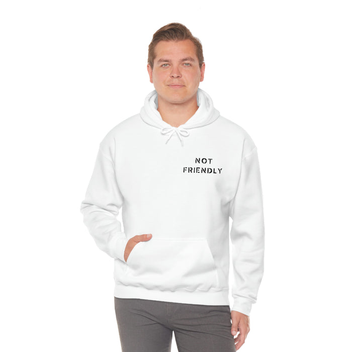 Not Friendly Heavy Blend™ Hoodie (unisex)