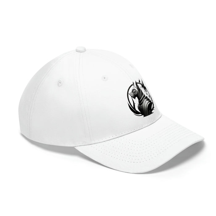 The Not Friendly Logo Armor Dog Premium Twill Cap - unisex