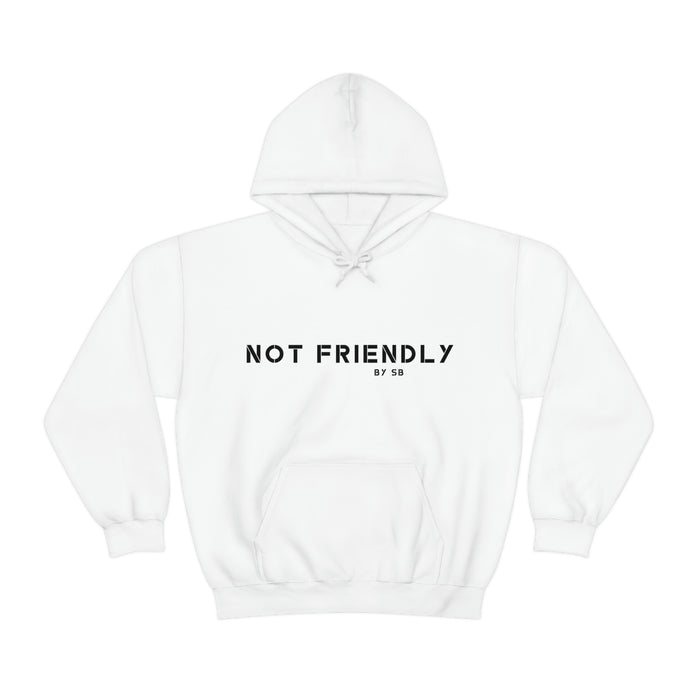 Not Friendly Armor Dog Heavy Blend™ Hoodie (unisex)