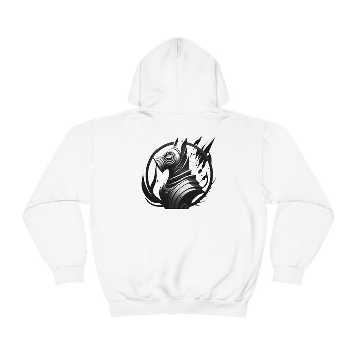 Not Friendly Armor Dog Heavy Blend™ Hoodie (unisex)